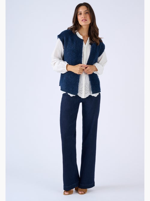 Gilet sans manches maille bouclette - Damart - Kiabi Gilet sans manches maille bouclette - Damart - Kiabi