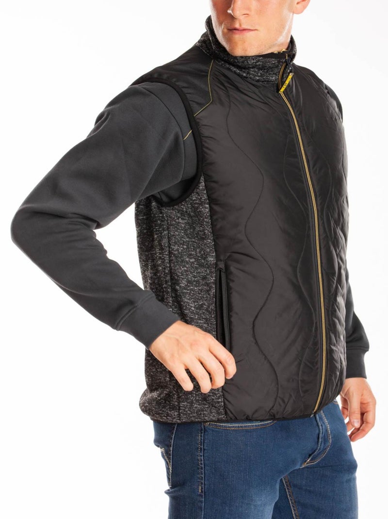 Gilet sans manches matelassé ARCHIE 'Rica Lewis' Gris - Kiabi