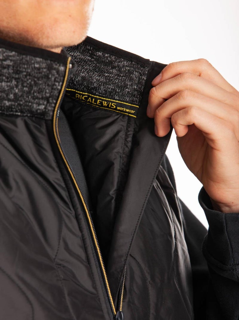 Gilet sans manches matelassé ARCHIE 'Rica Lewis' Gris - Kiabi