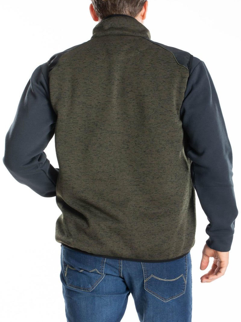 Gilet sans manches matelassé ARCHIE 'Rica Lewis' Kaki - Kiabi