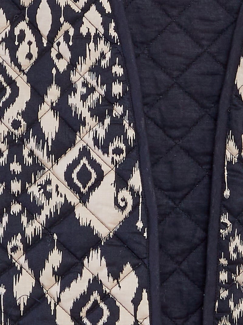 Gilet sans manches matelassé avec imprimé 'JDY' GRIS - Kiabi