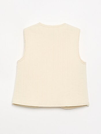 Gilet sans manches matelassé