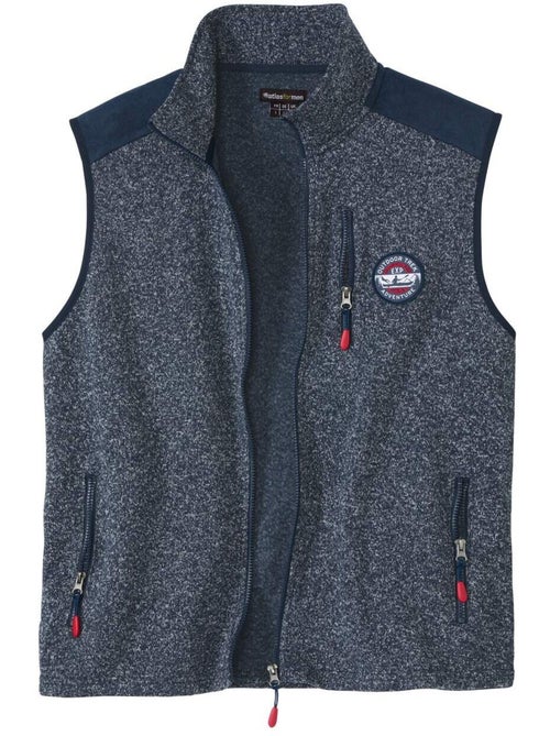 Gilet sans manches molleton outdoor   - atlas for men - Kiabi