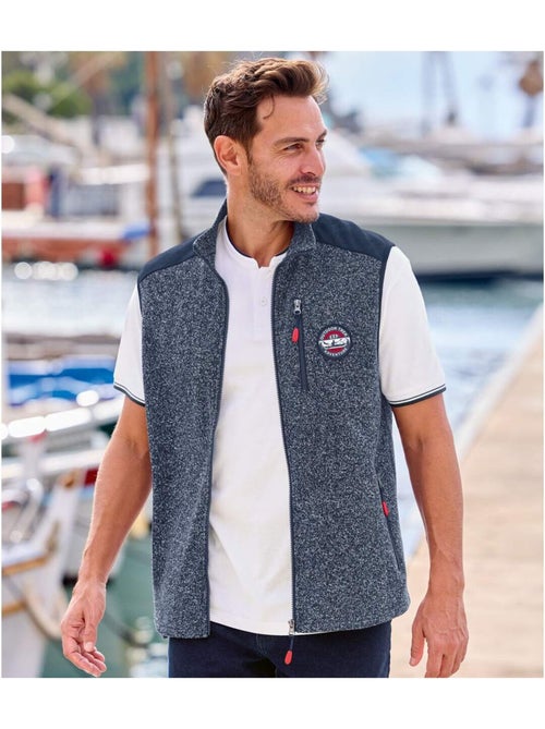 Gilet sans manches molleton outdoor   - atlas for men - Kiabi