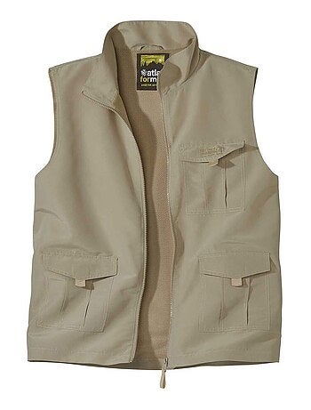 Gilet Sans Manches Multipoche - ATLAS FOR MEN