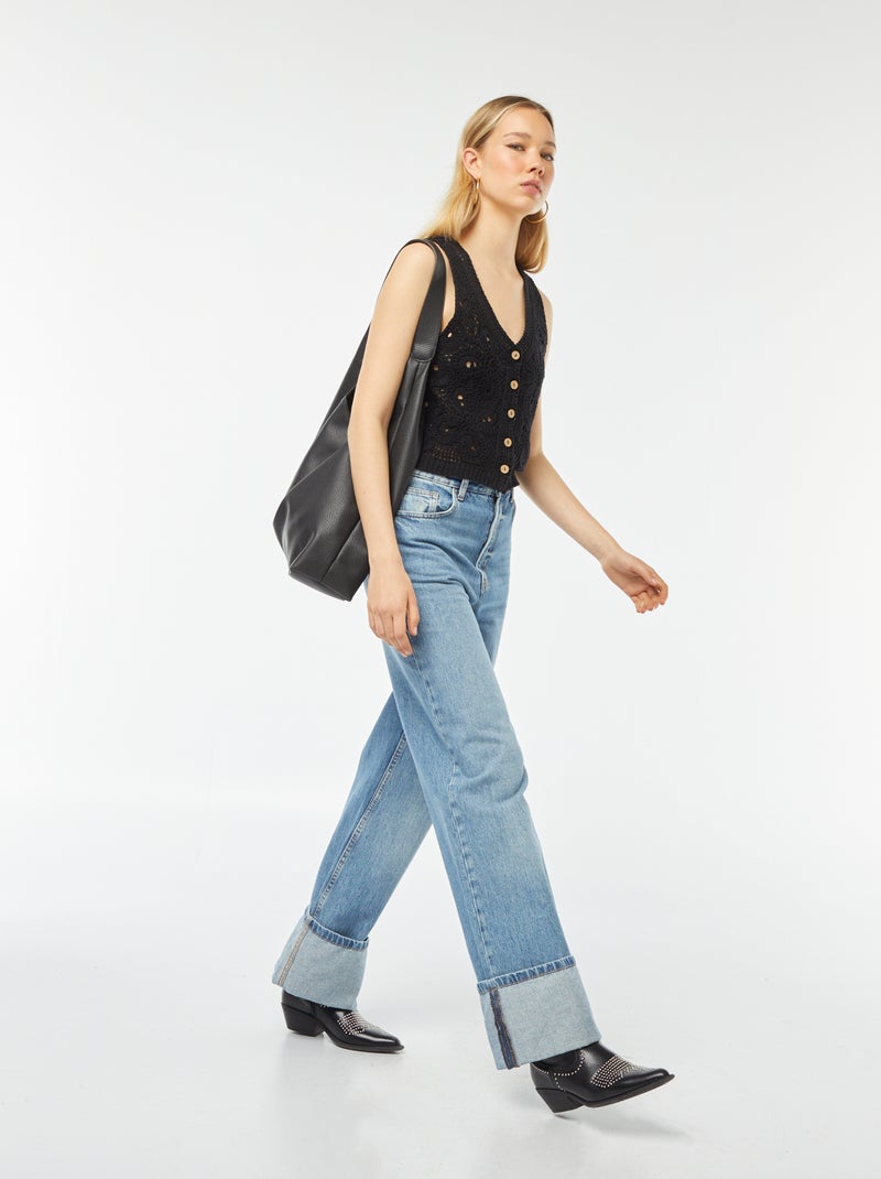 Gilet sans manches NOIR - Kiabi