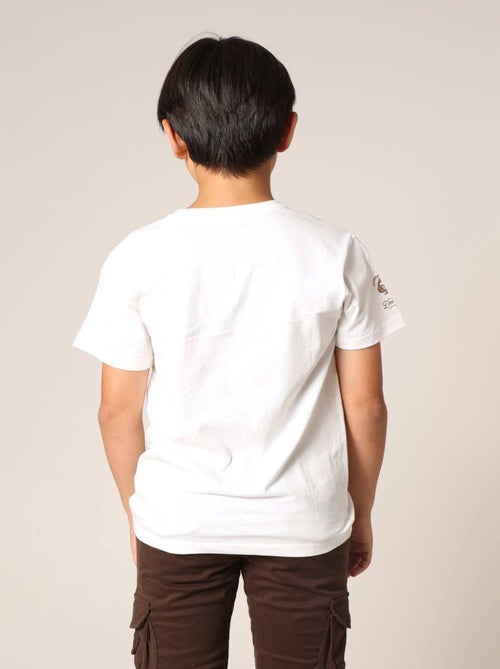 Gilet sans manches pour fille style sherpa, style folk
 'Deeluxe' - Kiabi