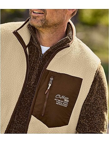 Le gilet sans manches sherpa - atlas for men