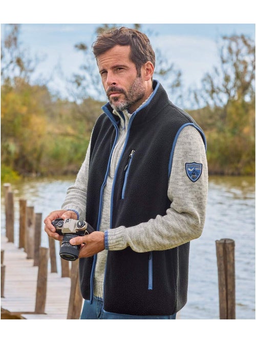 Gilet Sans Manches Sherpa   - ATLAS FOR MEN - Kiabi