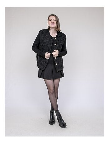 Gilet sans manches sherpa udolma