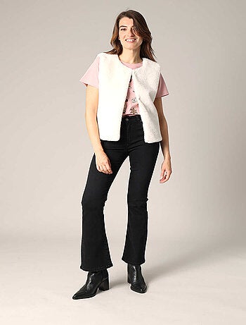 Gilet sans manches ultra doux imitation fourrure
'Deeluxe'