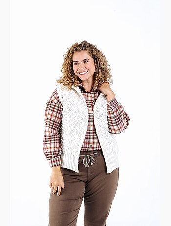 Gilet sans manches uni