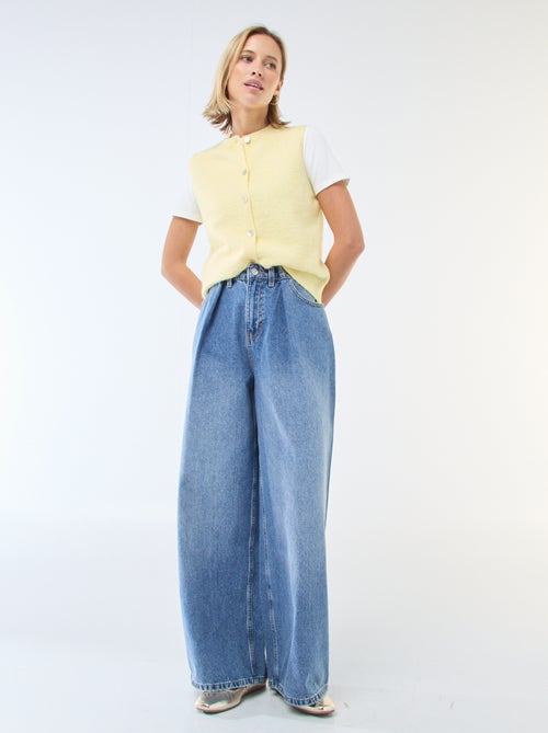 Gilet sans manches uni - Kiabi