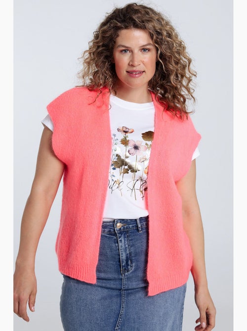 Gilet sans manches uni PAPRIKA - Kiabi