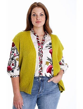 Gilet sans manches uni PAPRIKA