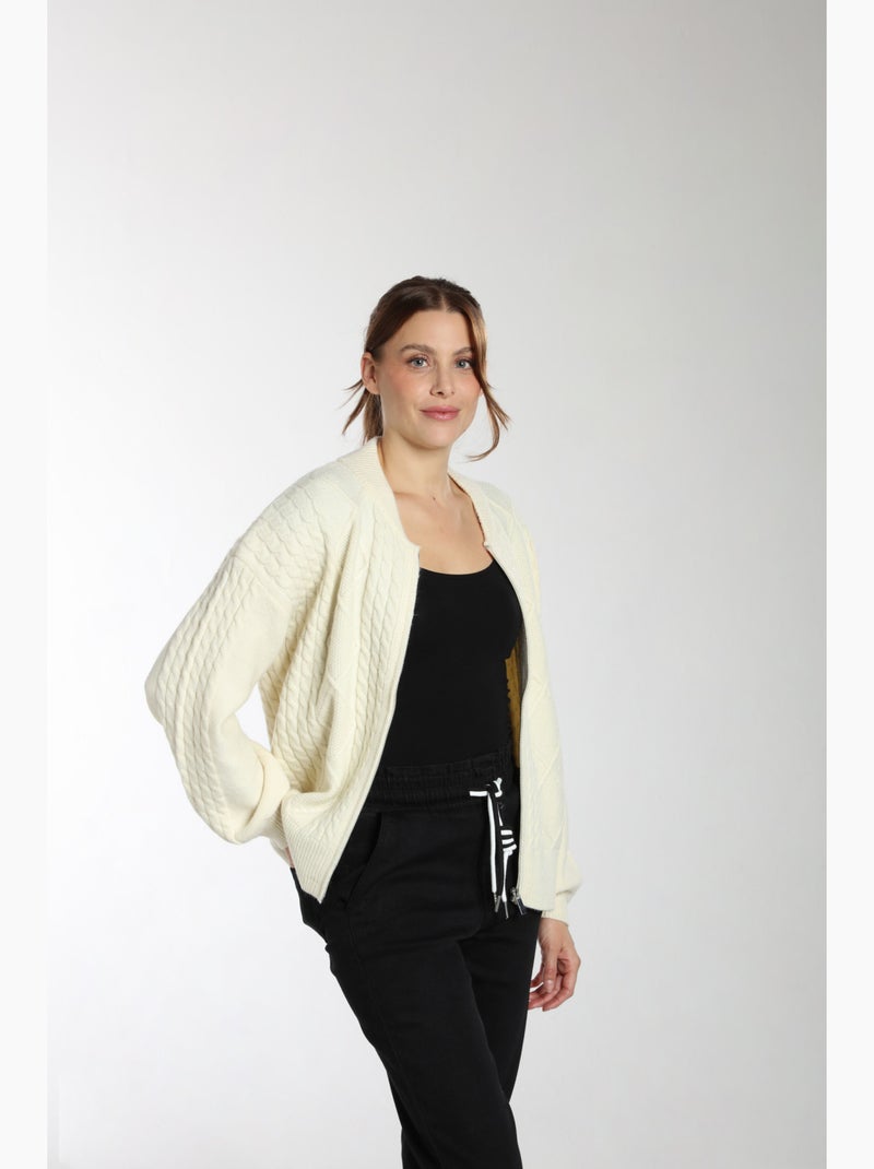 Gilet Selt  | Gerard Pasquier Ecru - Kiabi