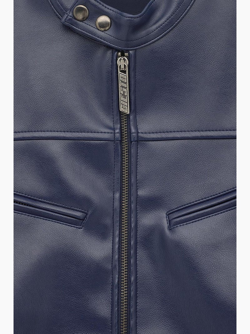 Gilet structuré homme giesto Bleu marine - Kiabi