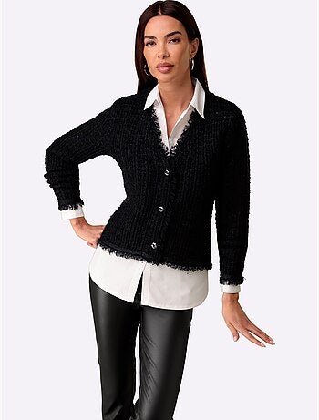 Gilet Structure Tendance Et Affinante - Taille Standard - Helline