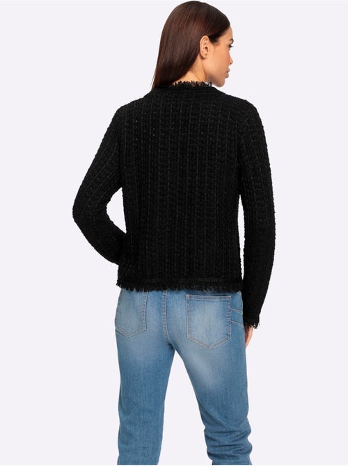 Gilet Structure Tendance Et Affinante - Taille Standard - Helline - Kiabi Gilet Structure Tendance Et Affinante - Taille Standard - Helline - Kiabi