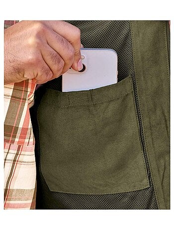 Gilet Suédine Sans Manches Aventurier - ATLAS FOR MEN