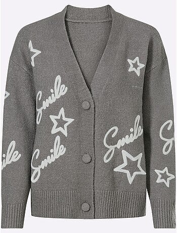 Gilet Superbe Mélange De Matières - Taille Standard - Helline