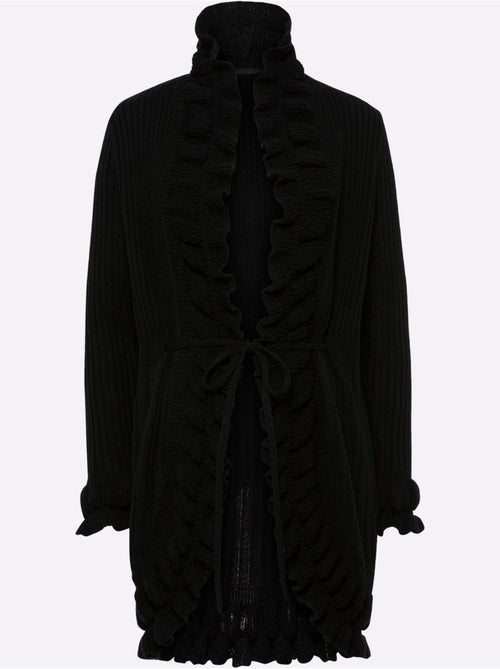 Gilet superbe mélange de motifs tricotés - taille standard - helline - Kiabi Gilet superbe mélange de motifs tricotés - taille standard - helline - Kiabi
