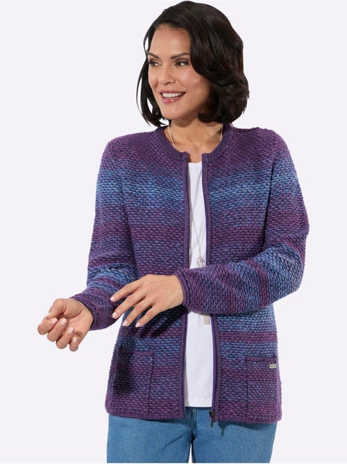 Gilet Superbe Motif Tricoté - Taille Standard - Witt - Kiabi Gilet Superbe Motif Tricoté - Taille Standard - Witt - Kiabi