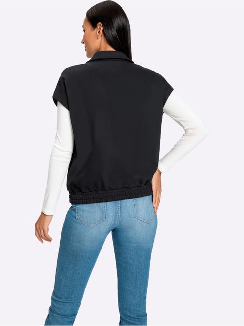 Gilet sweat motif losanges mode - taille standard - helline - Kiabi