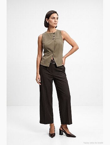 Gilet tailleur ajusté dilvin