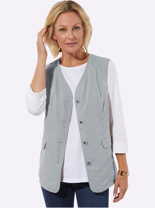 Gilet technique silhouette affinée - taille standard - witt - Kiabi Gilet technique silhouette affinée - taille standard - witt - Kiabi