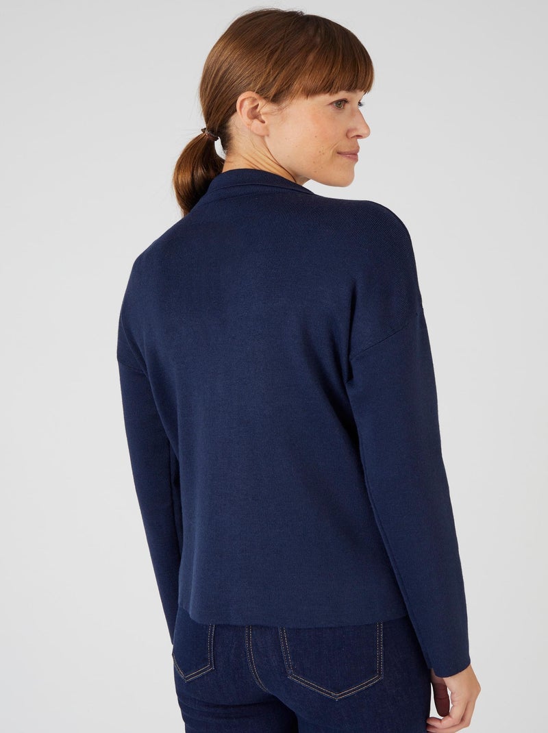 Gilet Thermolactyl - Damart Bleu marine - Kiabi