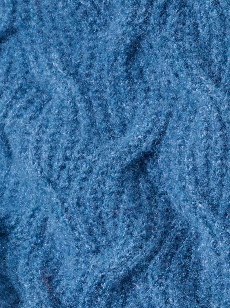 Gilet torsadé Thermolactyl - Damart Bleu - Kiabi