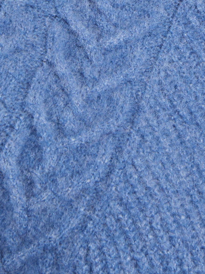 Gilet torsadé Thermolactyl - Damart Bleu - Kiabi