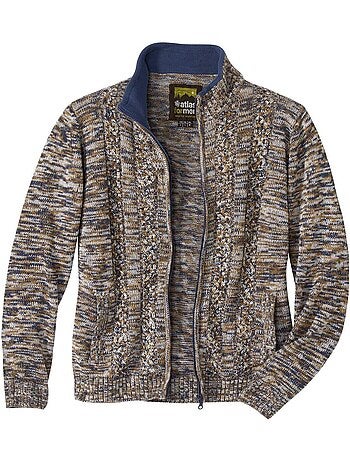 Gilet tricot zippé authentique - atlas for men