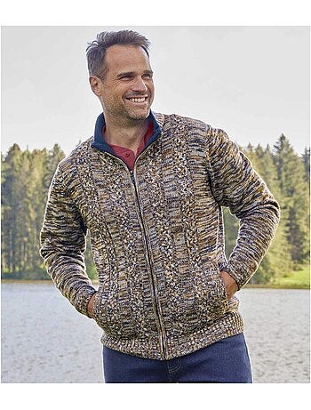 Gilet tricot zippé authentique - atlas for men