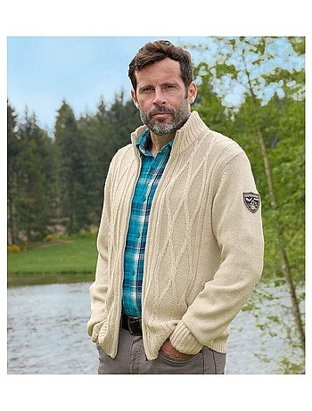 Gilet Tricot Chiné Outdoor - ATLAS FOR MEN