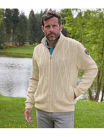 Gilet Tricot Chiné Outdoor - ATLAS FOR MEN