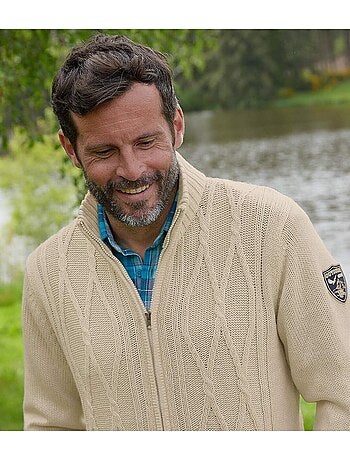 Gilet Tricot Chiné Outdoor - ATLAS FOR MEN