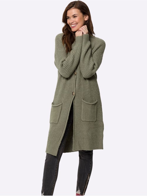 Gilet Tricot Doux - Taille Standard - Helline - Kiabi