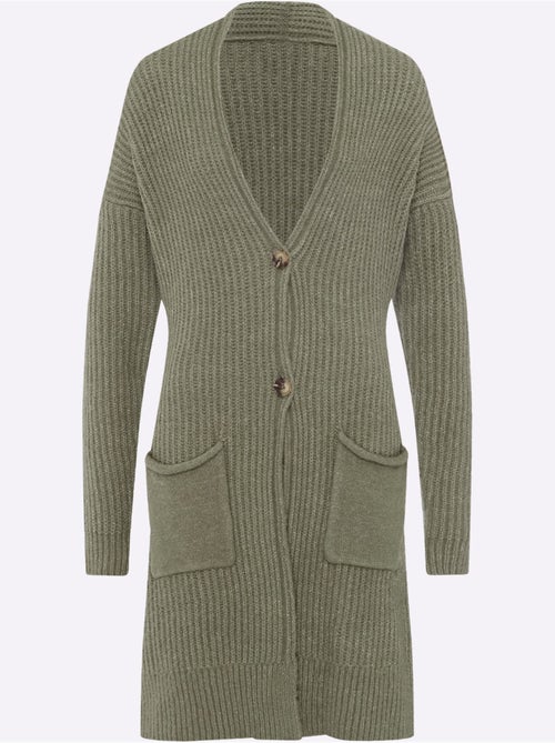 Gilet Tricot Doux - Taille Standard - Helline - Kiabi