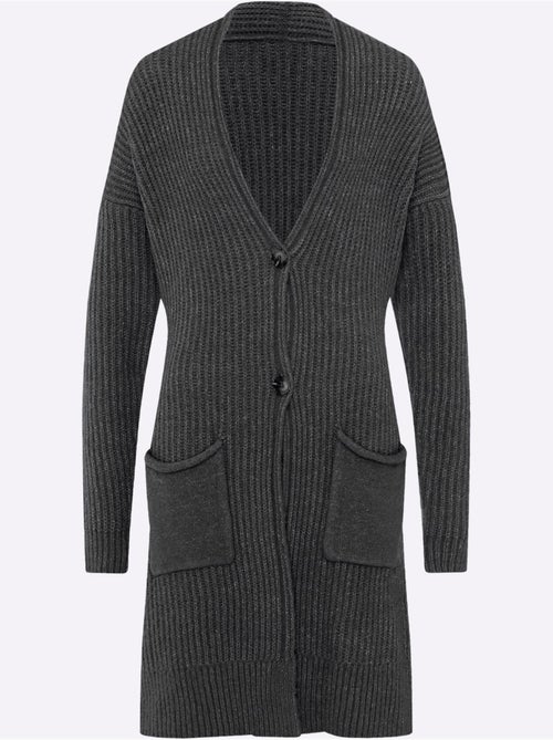 Gilet Tricot Doux - Taille Standard - Helline - Kiabi Gilet Tricot Doux - Taille Standard - Helline - Kiabi