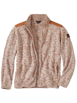 Gilet Tricot Mouliné Casual-Chic  - ATLAS FOR MEN