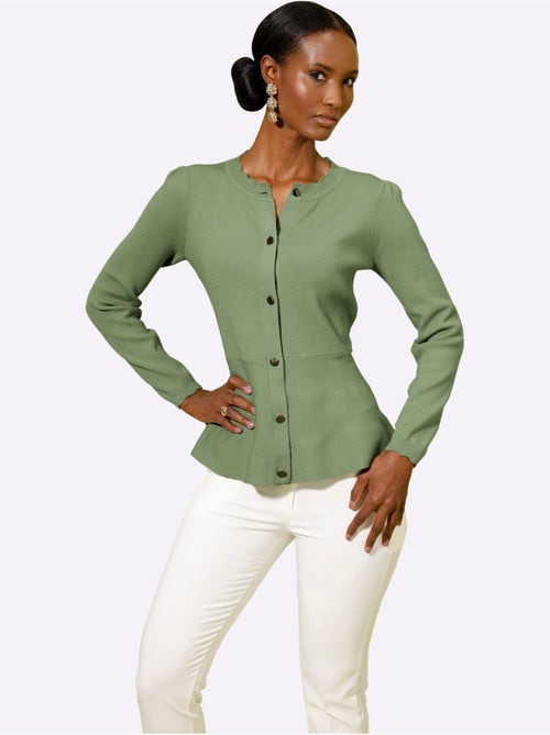 Gilet Tricot Soigné - Taille Standard - Helline - Kiabi