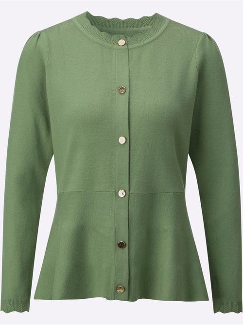Gilet Tricot Soigné - Taille Standard - Helline - Kiabi