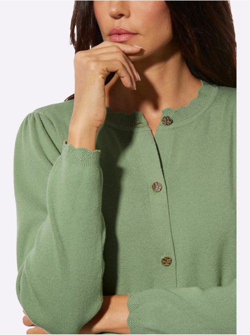 Gilet Tricot Soigné - Taille Standard - Helline - Kiabi