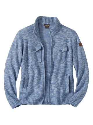 Gilet Tricot Zippe - ATLAS FOR MEN