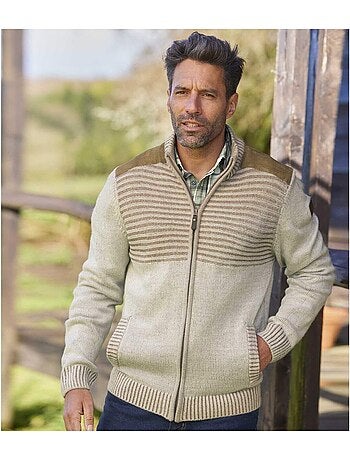 Gilet tricot zippé authentique - atlas for men