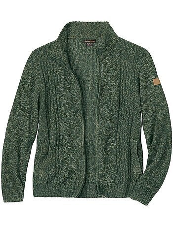 Gilet Tricot Torsadé - ATLAS FOR MEN