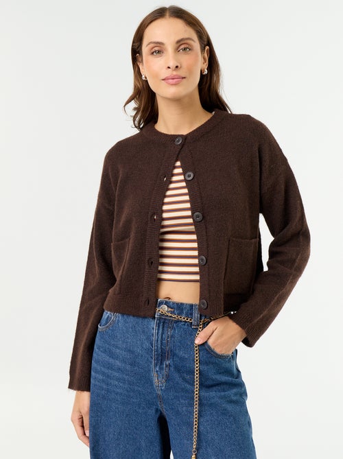 Gilet tricoté - Kiabi Gilet tricoté - Kiabi
