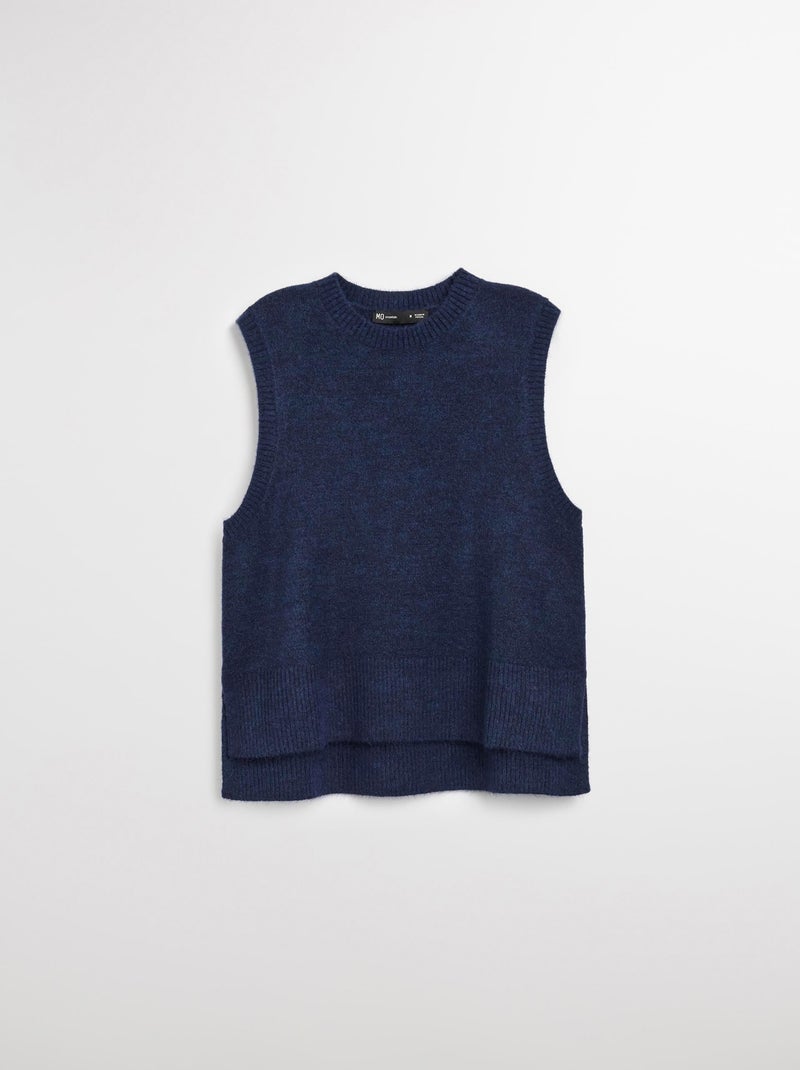 Gilet tricoté, MO Fashion Bleu - Kiabi
